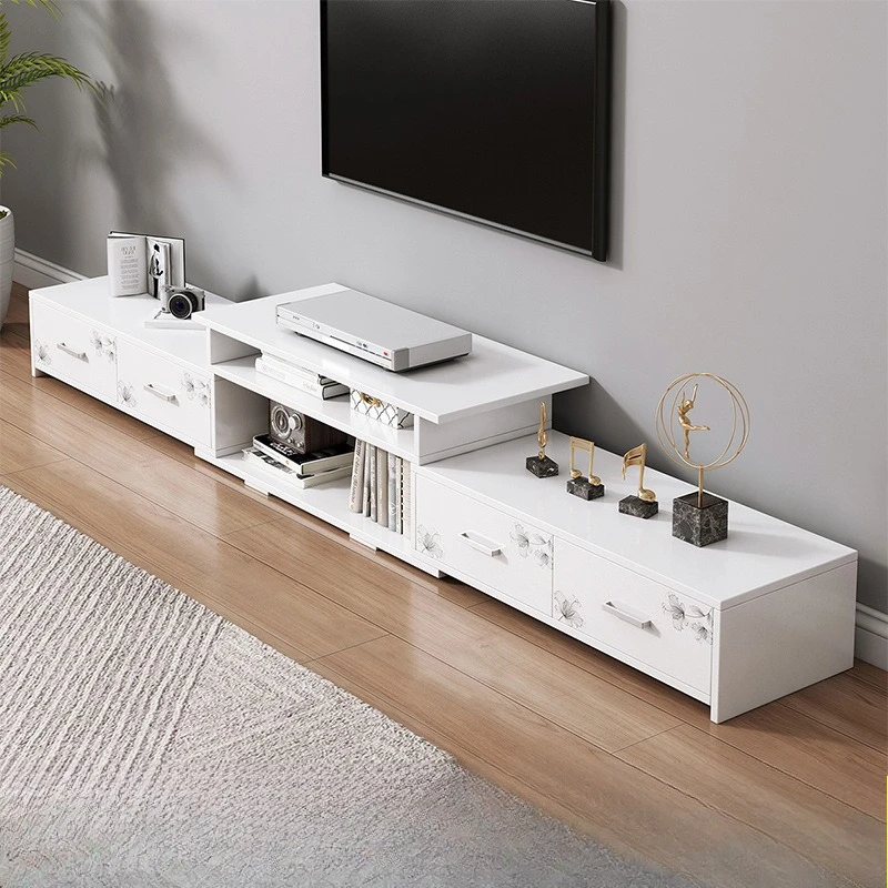 

Telescopic TV Cabinet New Nordic Simple Modern Small Apartment Living