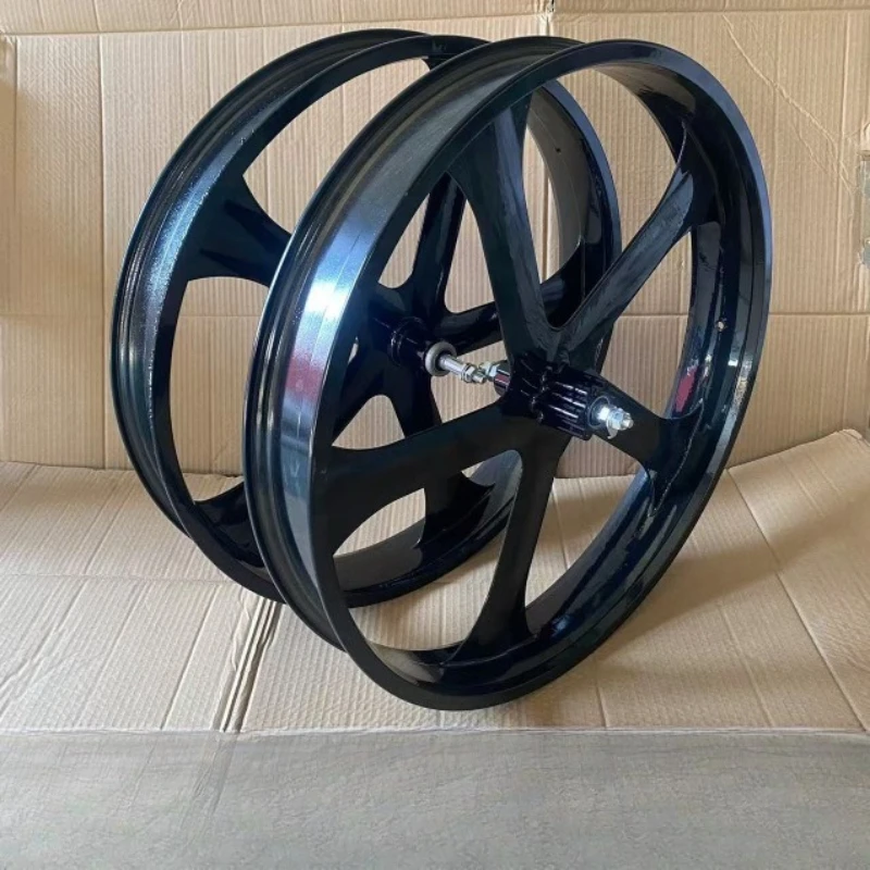 

Snow ATV, magnesium alloy integrated wheels, front and rear rims, steel rim bicycles