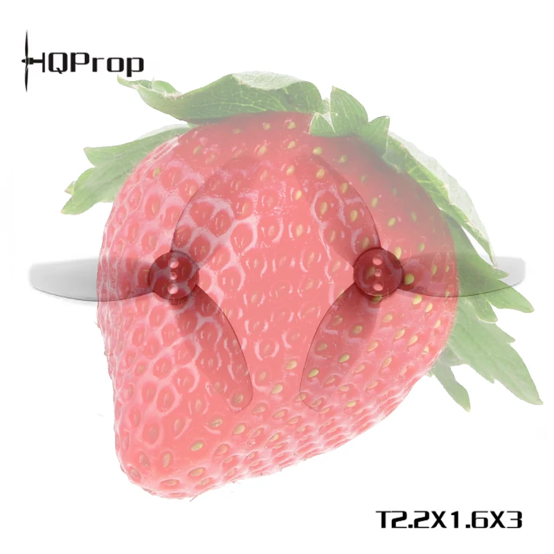 HQProp T2.2X1.6X3 2.2 Inch 3-Blade PC Propeller 0.67g  TinyWhoop Micro FPV Drone Props RC Spare Parts