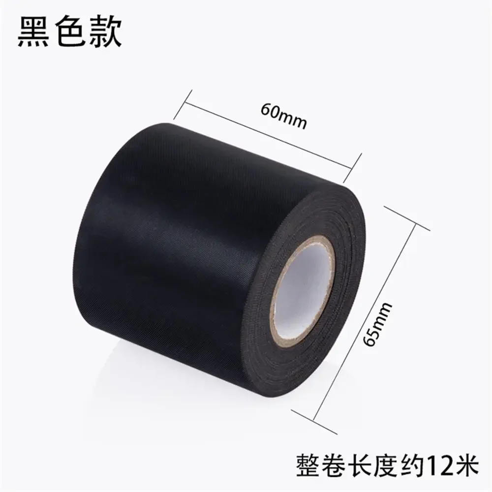 Fasciatura per aria condizionata Ispessimento Avvolgimento Tubo isolante Fasciatura Nastro per tubo Fascetta per tubo in rame nera da 10 cm