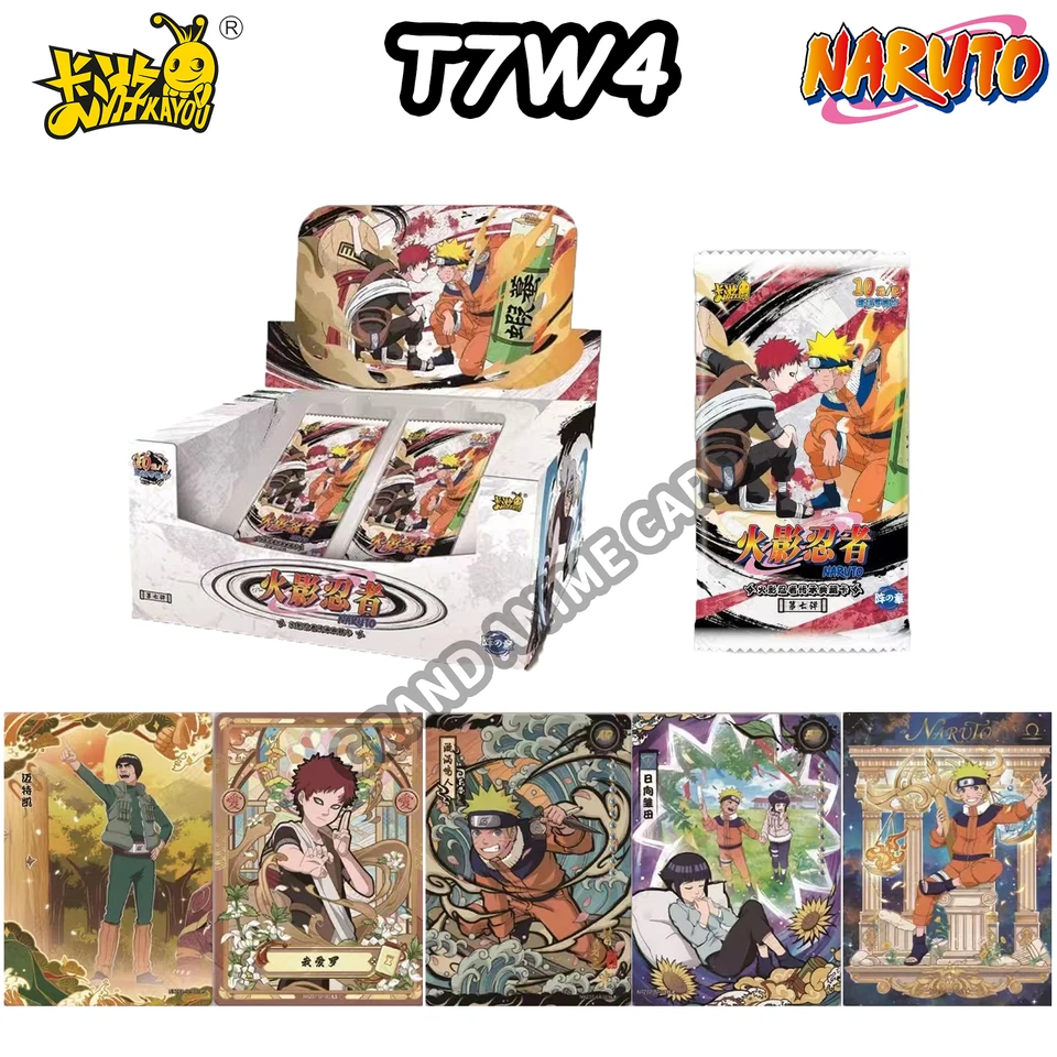 KAYOU正規品ナルトカード T2W9 T4W8 ブースターボックス アニメTCG