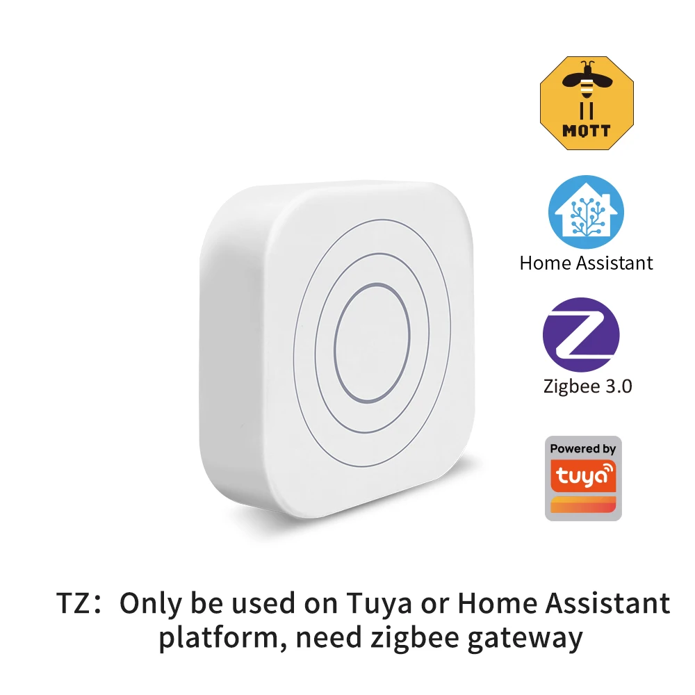 Lincukoo Tuya ZigBee 3.0 Smart 24G Bewegungsmelder mit 120 Grad Erfassungswinkel für Smart Home Assistant ZigBee2MQTT