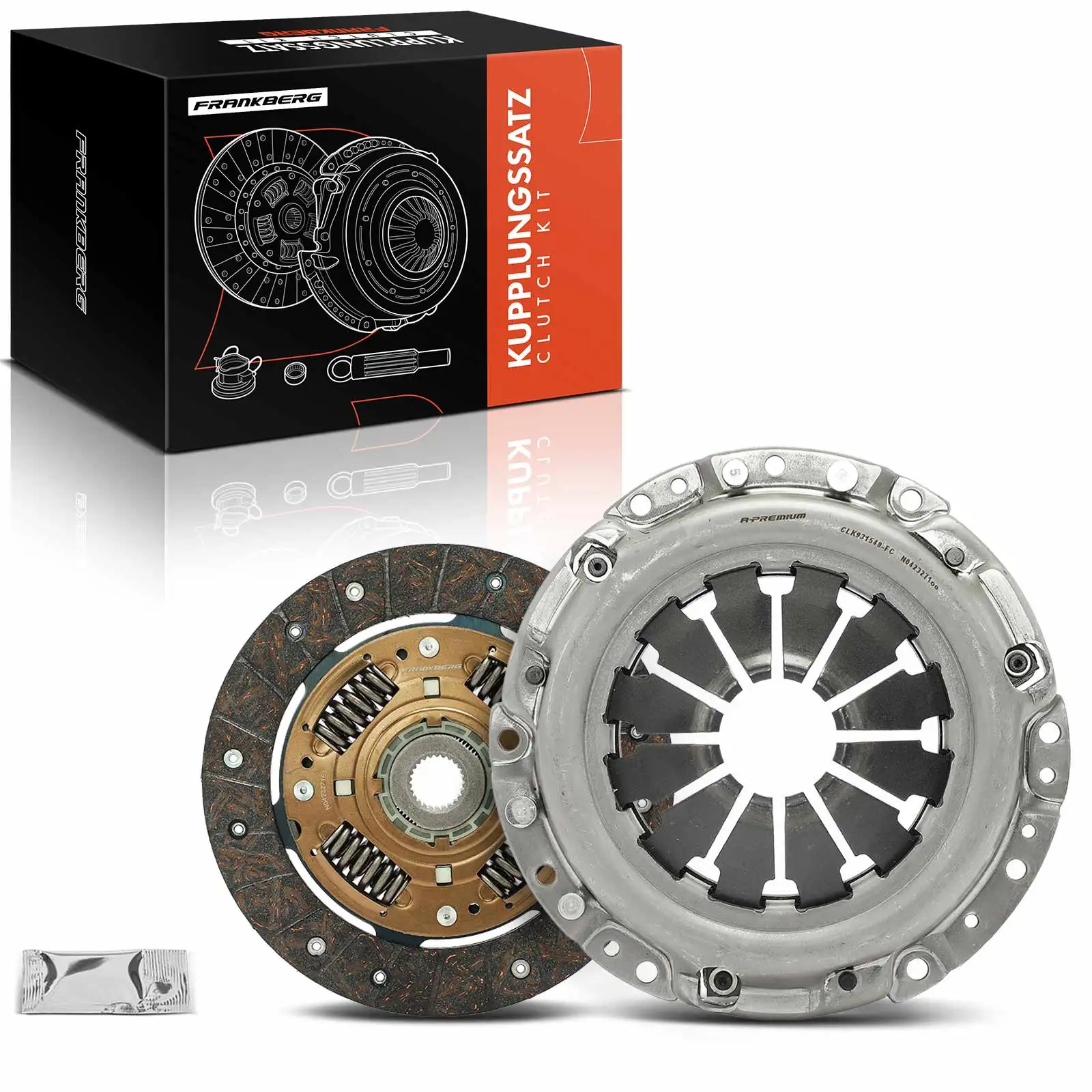 Frankberg 1x Koppelingsset voor Nissan Micra IV K13K K13KK K13KK Note E12 1.2L Bj vanaf 2010 30210-3BR0A 30210-1HC0A 619315409