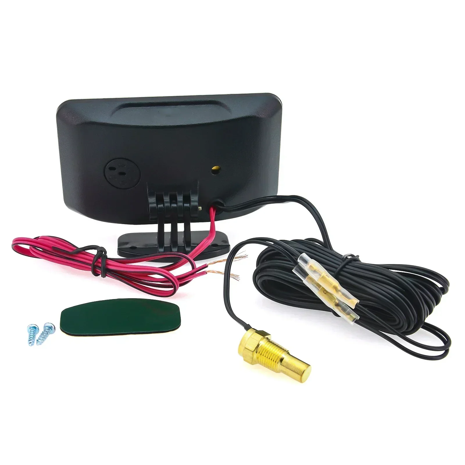 3-in-1 Universal Auto 12V/24V LCD Digital LKW Auto Öldruck Spannung Wassertemperatur Kombinationsanzeige mit 1/8 NPT Sensoren – Detail 17