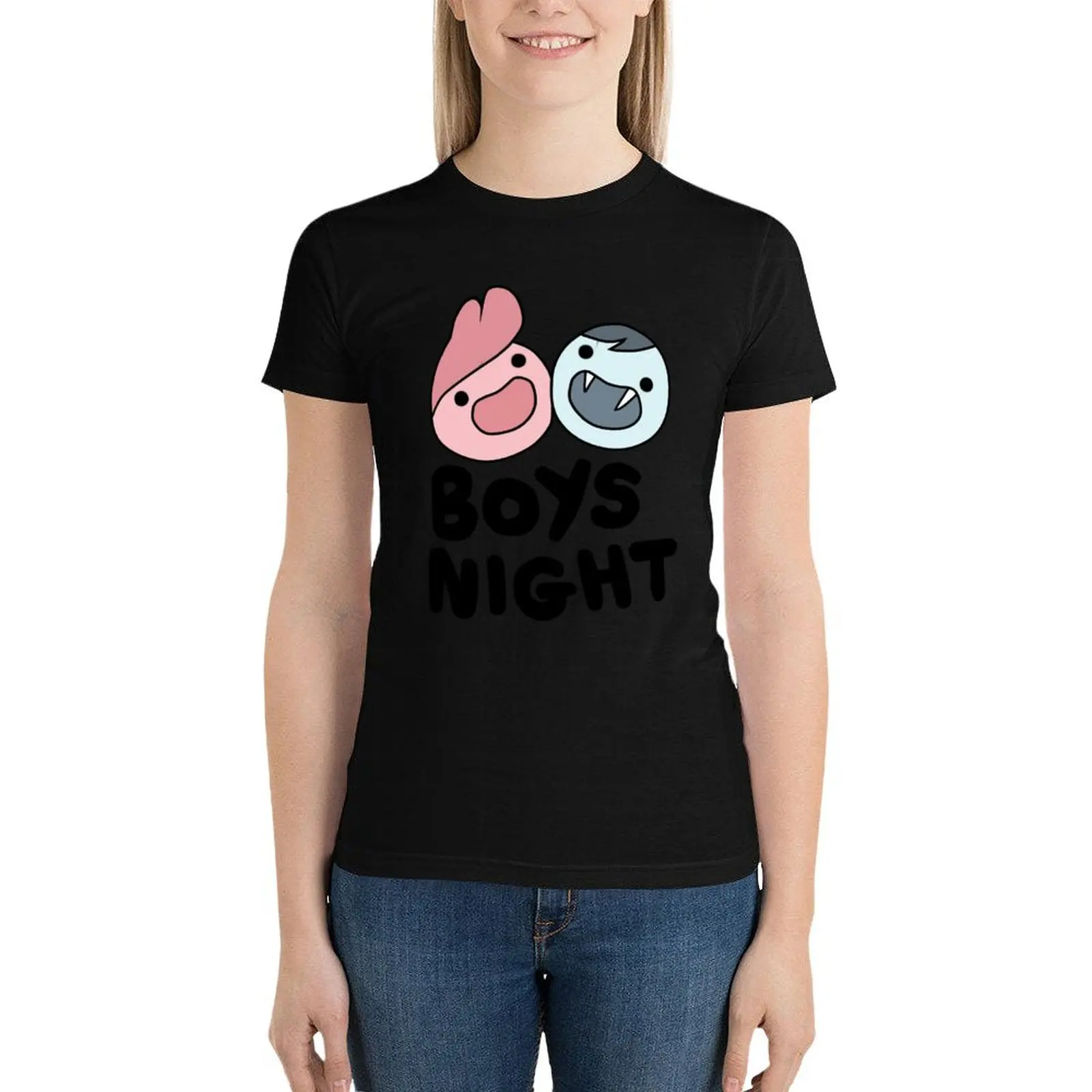 

Boy's Night T-Shirt graphics aesthetic clothes Blouse animal print shirt for girls tight shirts for Women