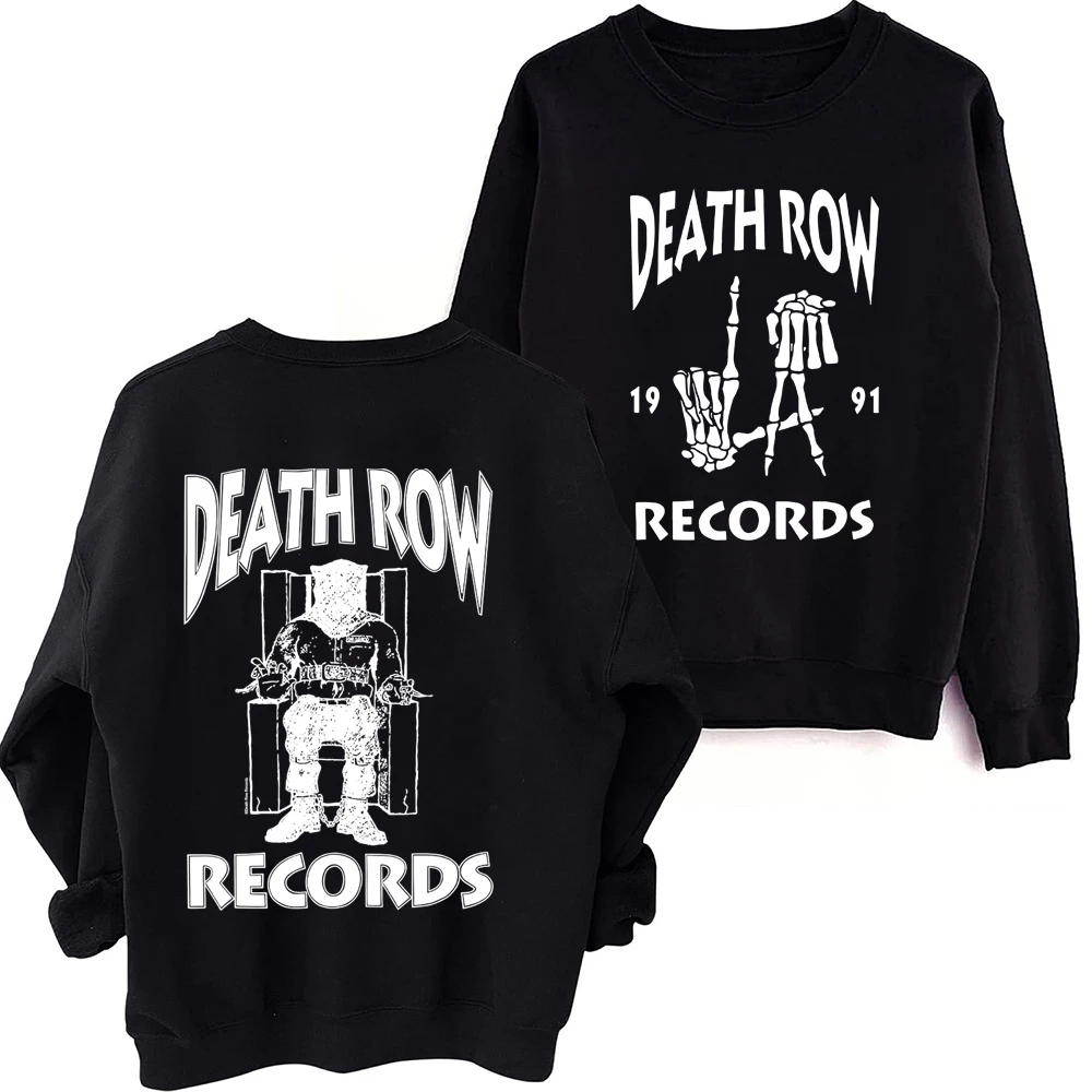 Death Row Records Album Merch Hoodie Snoop Dogg Sweatshirts Hoodies Snoop Dogg Tops Oversized Fans Gift Unisex (Us Size)