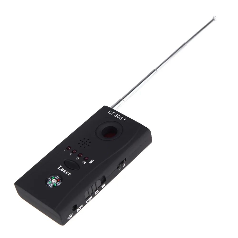 Wireless Camera Lens Signal Detector Radio Wave Signal Detect Full Range GSM Device Finder FNR Full-frequency Detector