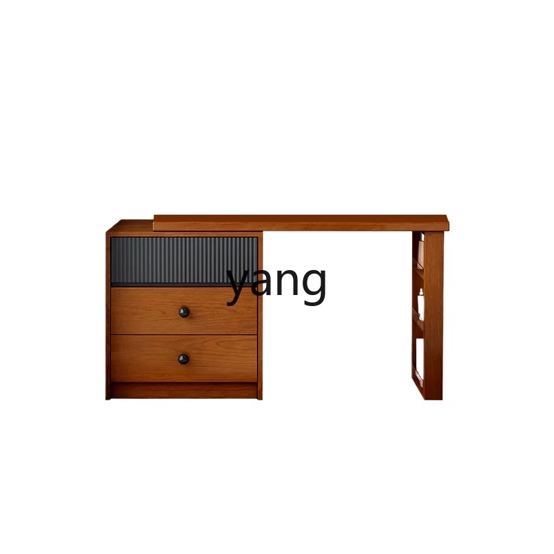 

LH medieval dresser chest cabinet integrated all solid wood makeup table bedside cabinet