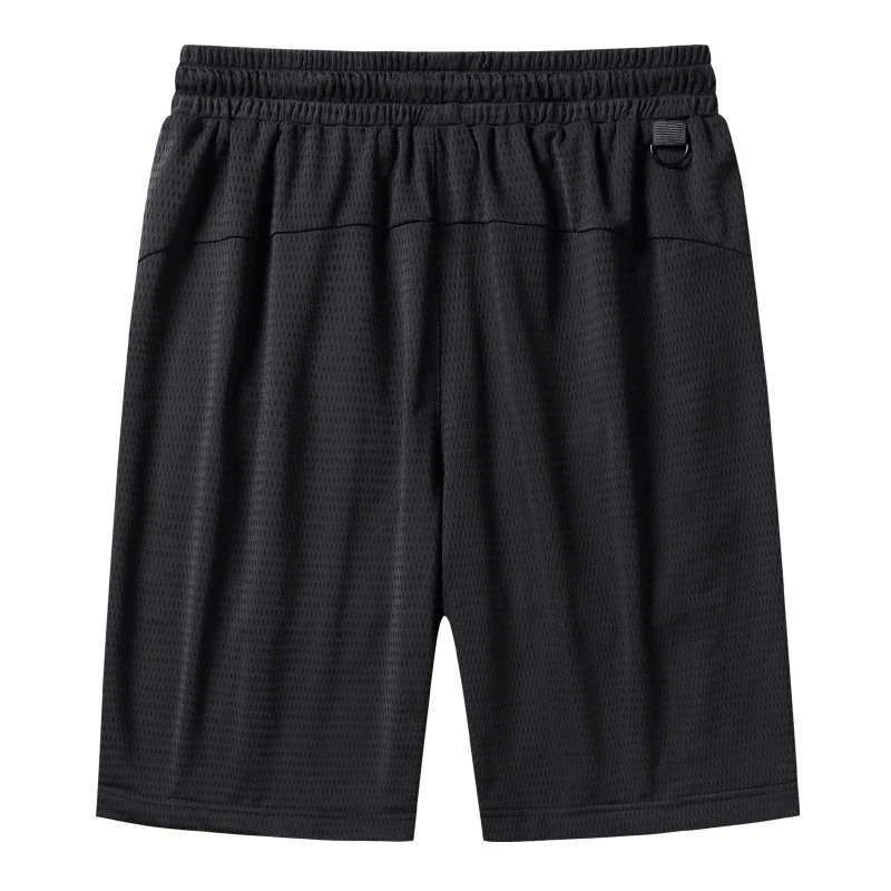 2025 Summer Men's Shorts 9xl 8xl 7xl Quick Dry Ice Silk Cool Short Pants Men Sports Shorts Big Size Fat Loose Sweatshorts Male