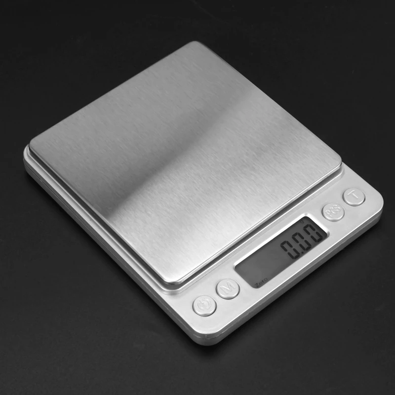 3X 500G X 0.01G portatile Mini bilancia elettronica per alimenti custodia tascabile bilancia digitale per gioielli da cucina postale