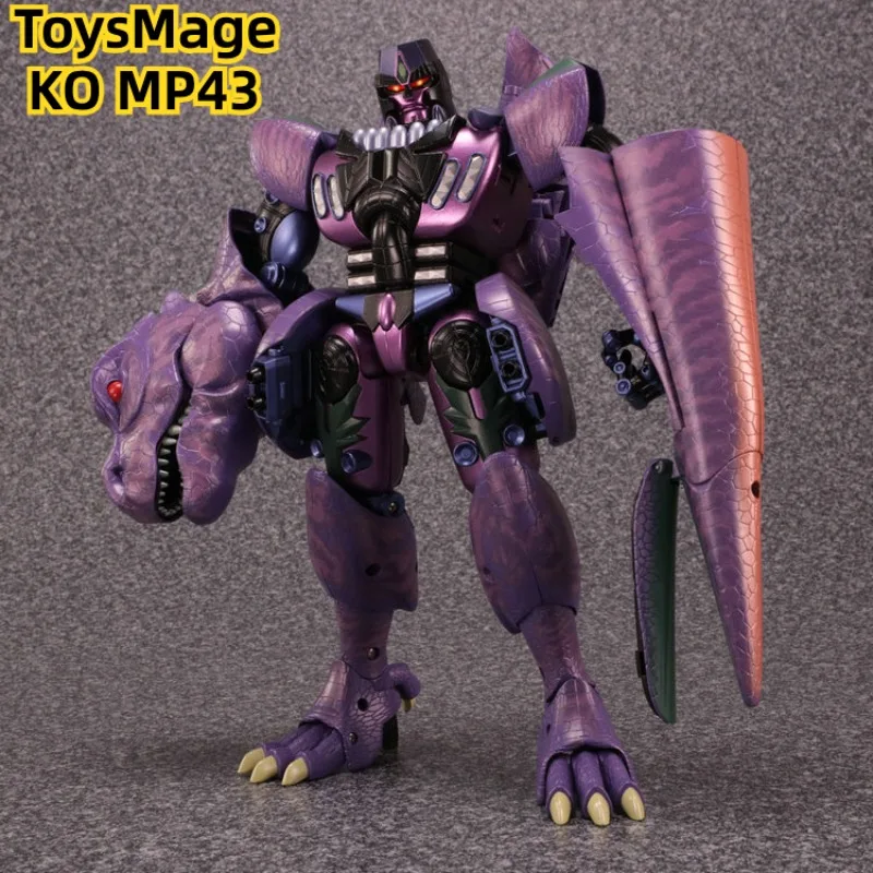 

IN STOCK ToysMage Transformation KO MP43 MP-43 2.0 Tyrannosaurus Beast Wars Dinosaur Warrior Action Figure Robot Toys