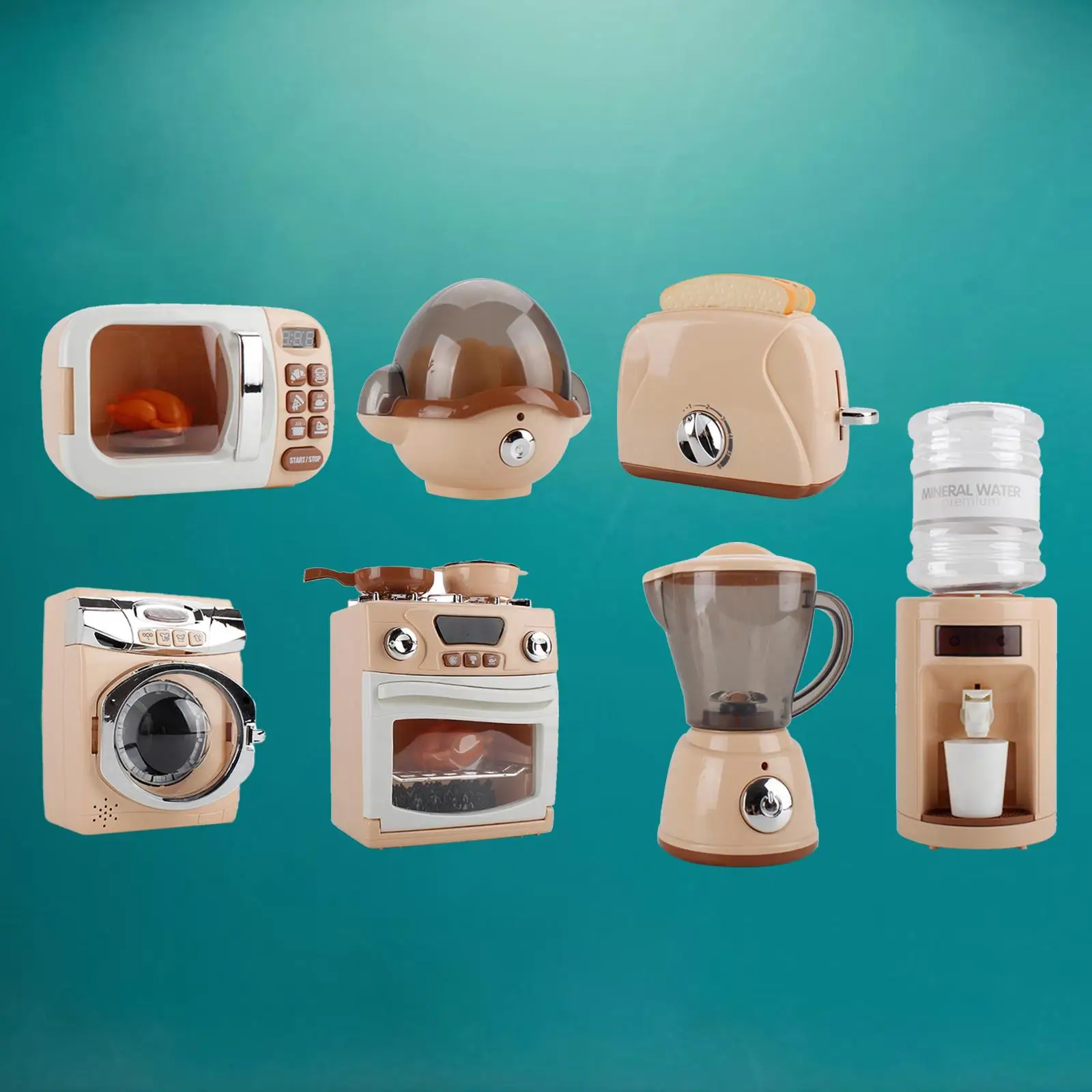 

Мини-бытовая техника, ролевая игра, кухонные игрушки, игровой набор для детей дошкольного возраста, раннего образования