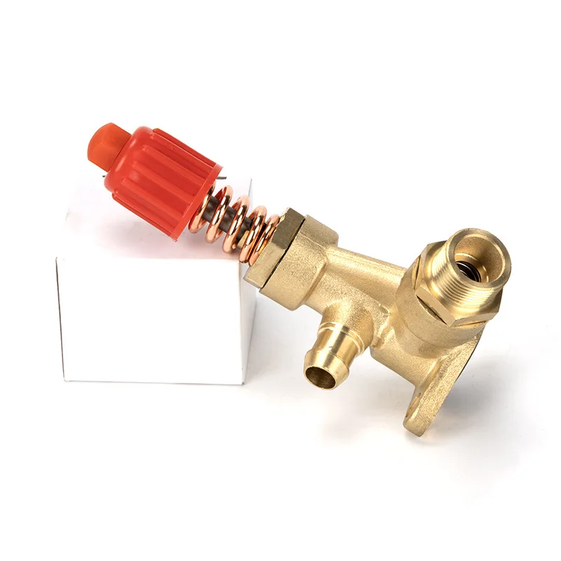 55/58 type high pressure cleaner pump head pressure regulating valve 2 two holes thickened pressure regulating parts