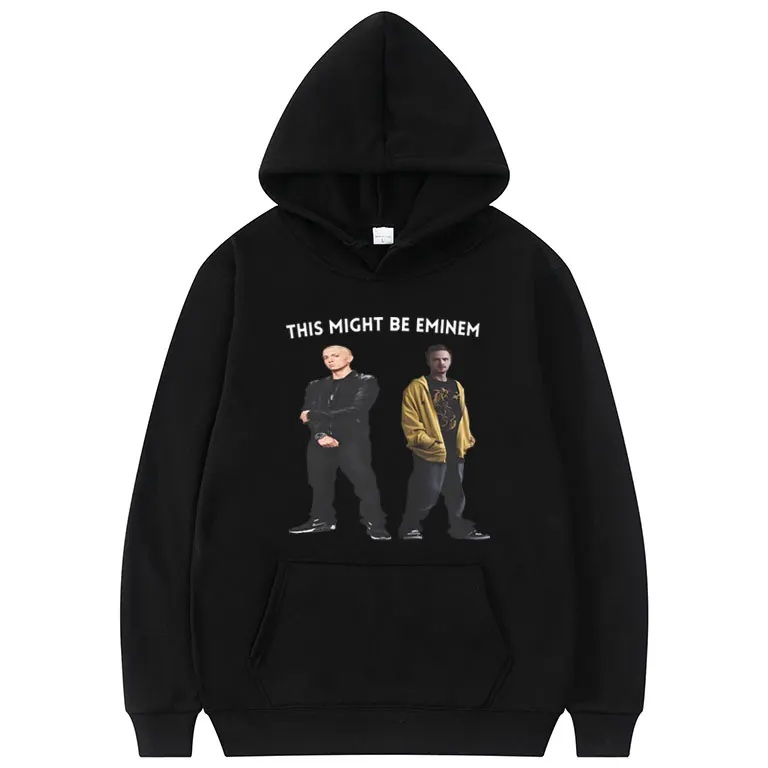 

The Might Be Eminem and Funny Breaking Bad Jesse Pinkman Hoodie Men Women Hip Hop Casual Oversized Sweatshirt Men Fleece Hoodies