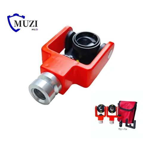 ADS102 Mini Prism Reflector for Trimble Total Station with 5/8 Thread with Bubble for TOPCON Total Station GPS Surveying PRISM