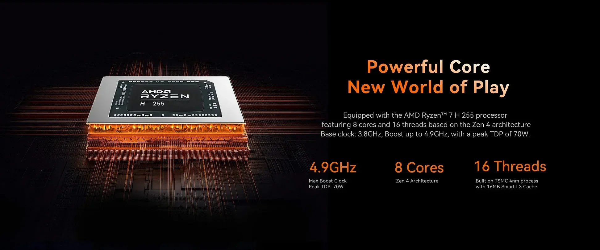 GMKtec K12 Mini PC AMD Ryzen 7 H 255 Dual DDR5 5600MT/s M.2 NVMe SSD PCIe4.0 WiFi6E BT5.2 Dual 2.5G LAN OCulink Computer
