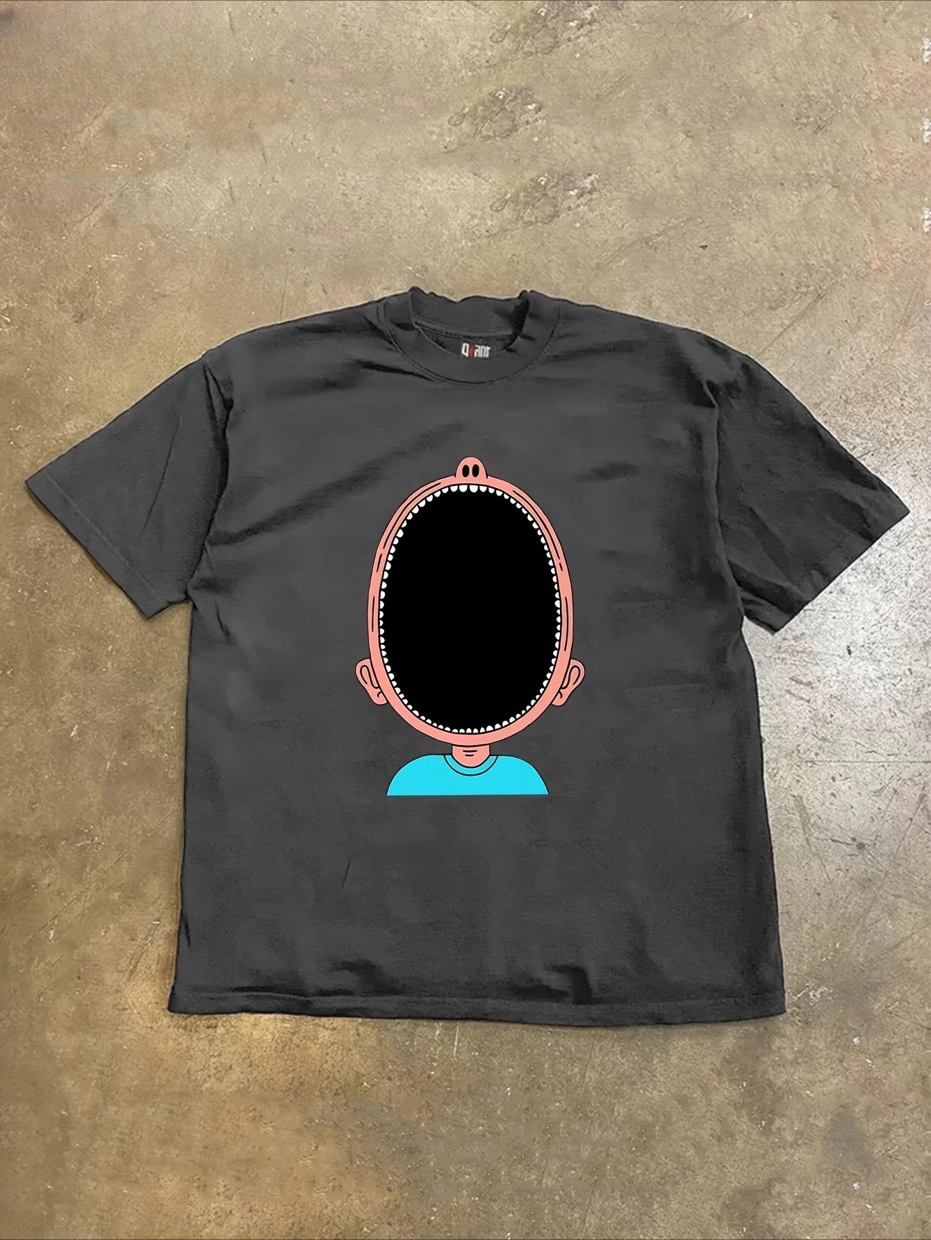 

2025 Men'S Casual Cotton T-Shirt with Cartoon Robot Design Crew Neck, Lightweight Summer Top for Casual Attire, Everyday Tshirt