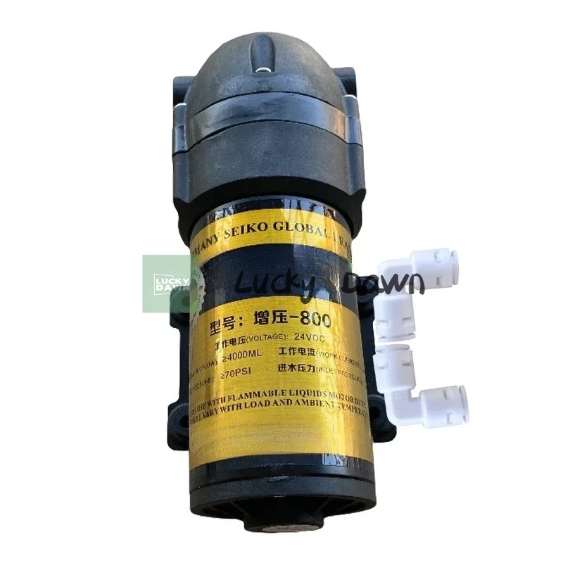 

800 Gpd Diaphragm Pump 24v High Pressure Vacuum Water Filter Parts Reverse Osmosis System Water Filter RO Water Booster Pump