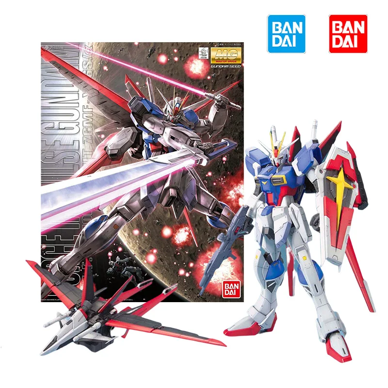 

Bandai Original box MG 1/100 FORCE IMPULSE GUNDAM Model Kit Anime Action Fighter Figure Assembly Robot Toy gift for children
