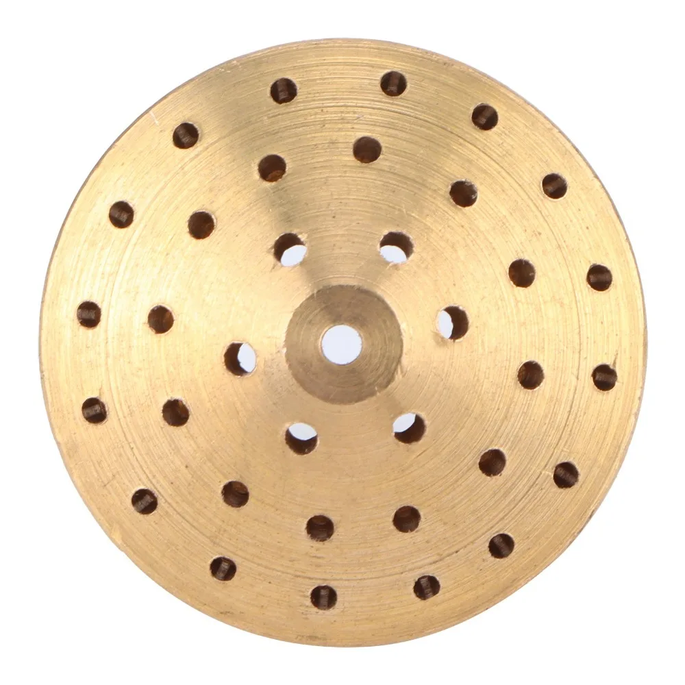 Brass Brass Fountain Nozzle Multi Hole Female Thread Pond Fountain Nozzle G1 Inch DN25 Mushroom Water Fountain Nozzle