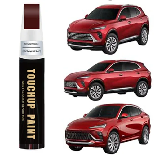 GFM/WA294F Chili Red Metallic Touch Up Paint Compatible with Buick Exact Match Touch Up Paint Car Scratch Repair