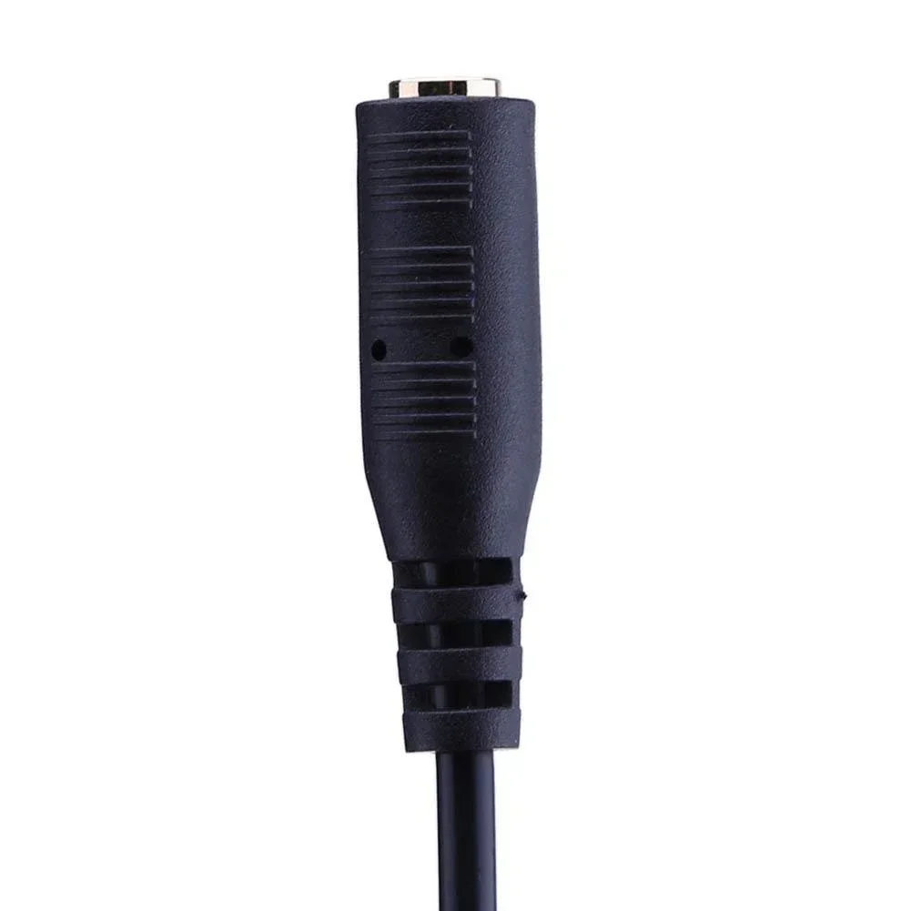 30cm 3.5mm Plug Headset To RJ9 Smartphone Adapter Cable Cord Computer Headset To Phone Headset Converter Cable