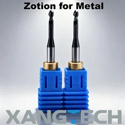 Zotion Metal Milling Bur Shank Diameter 4mm 1.0/1.5/2.5mm For Dental Titanium And Co Cr Alloy