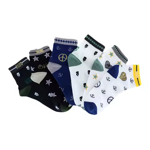 Brdwn Golden Wind Kujo Jotaro Higashikata Josuke Rohan Kishibe Kira Yoshikage Sock Short Socks Warm