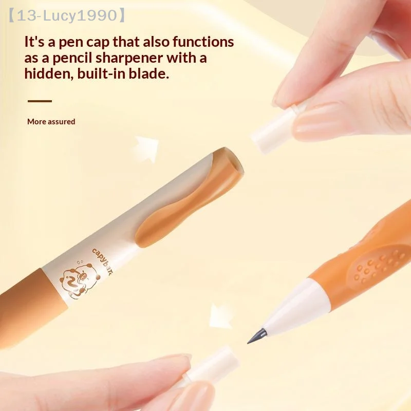 

【CCA13】1Box Cartoon Capybara Mechanical Pencil Suit Cute Cartoon Student School Stationery Pencil Cartoon Office Supplies Gift