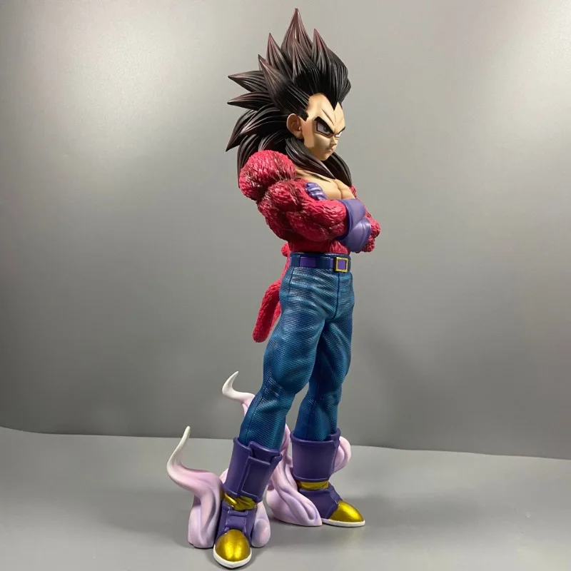 29cm Dragon Ball Super Vegeta Figures SSJ4 Goku Action Figures Super Saiyan Anime PVC Model Collection Toys view 2