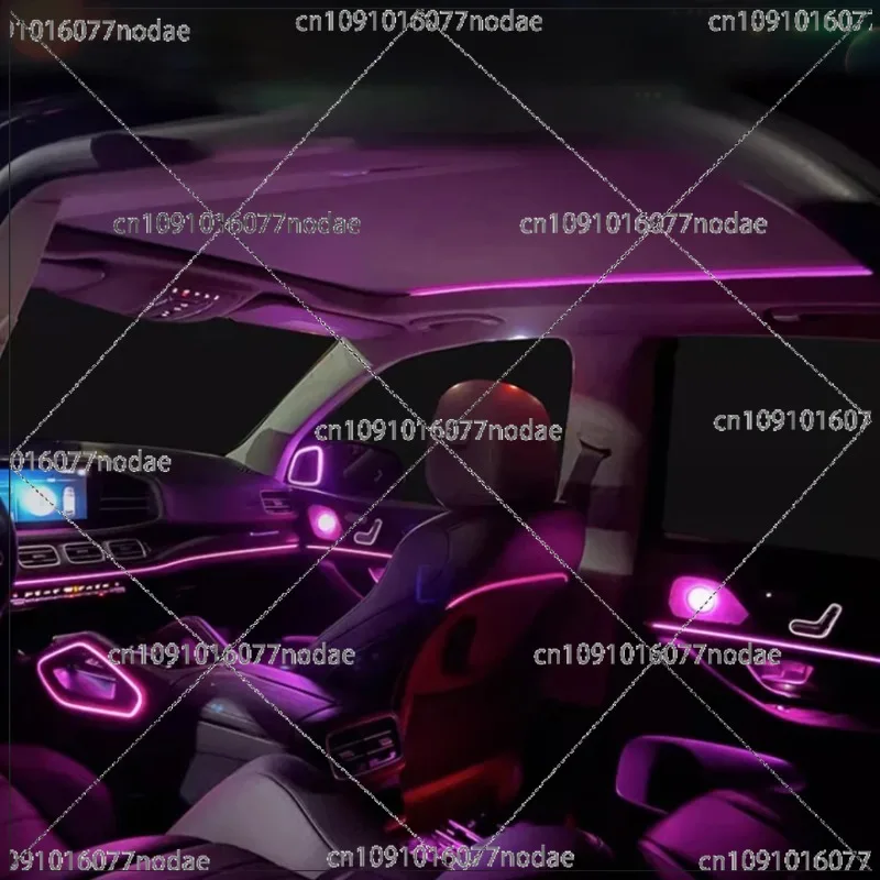 

Full Set X167 LED Ambient Light Rotary Tweeter Luminous Turbine Vent Car Door Speaker Cover for Mercedes-Benz GLE/GLS-class W167
