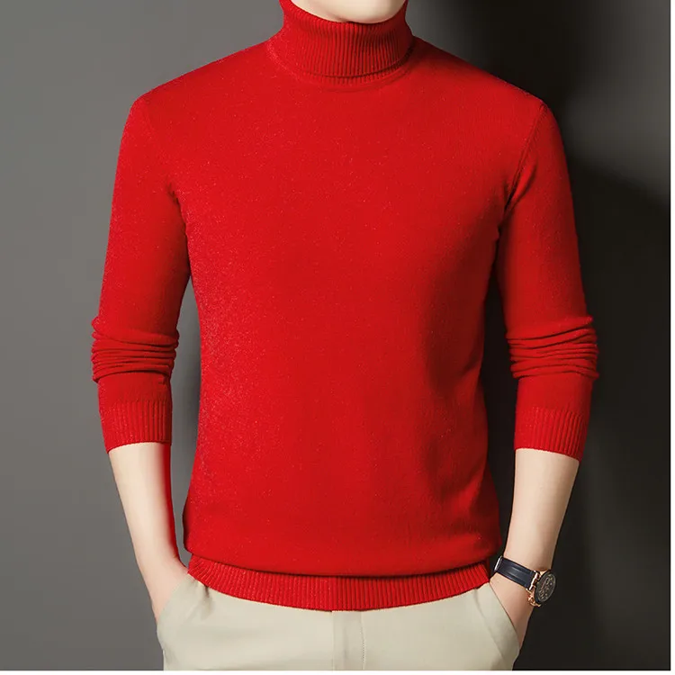 

Зимний прямой шерстяной вязаный свитер с длинным рукавом и круглым вырезом, повседневный домашний пуловер, удобный