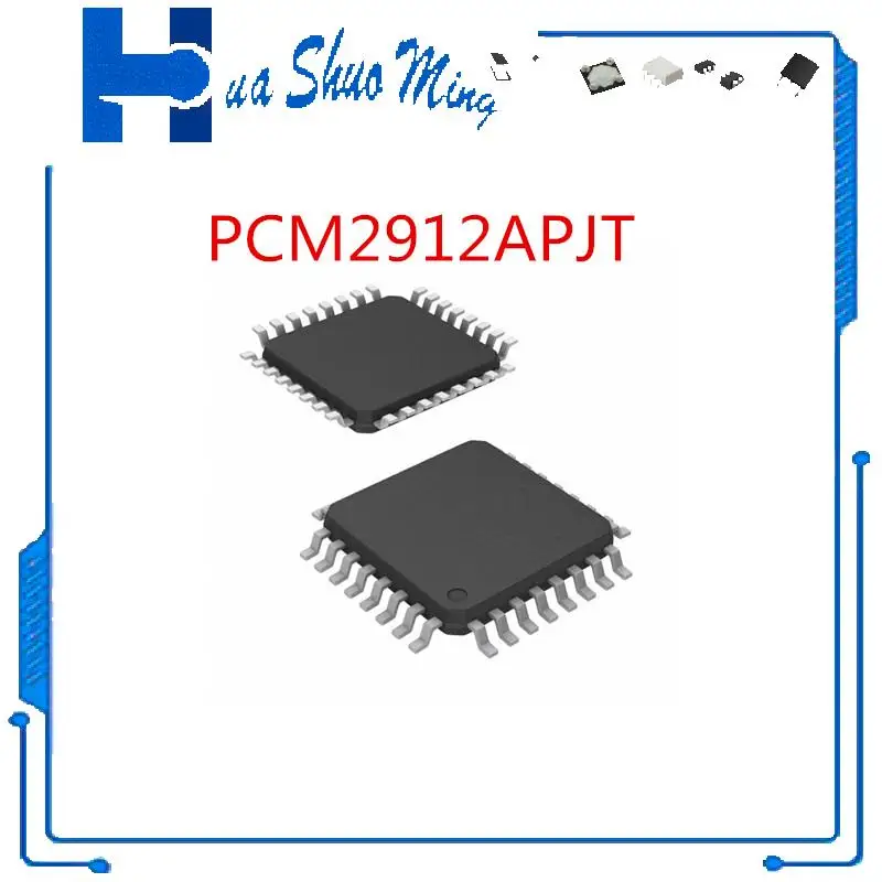 

5PCS/LOT PCM2912APJT PCM2912A PCM2912 TQFP32