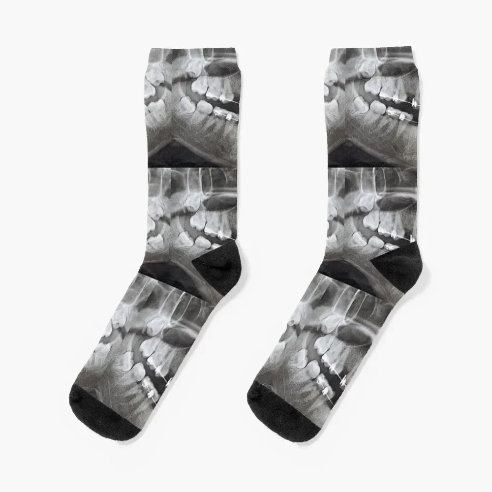 panoramic-dental-x-ray Socks set halloween men cotton high quality winter thermal Socks Men's Women's