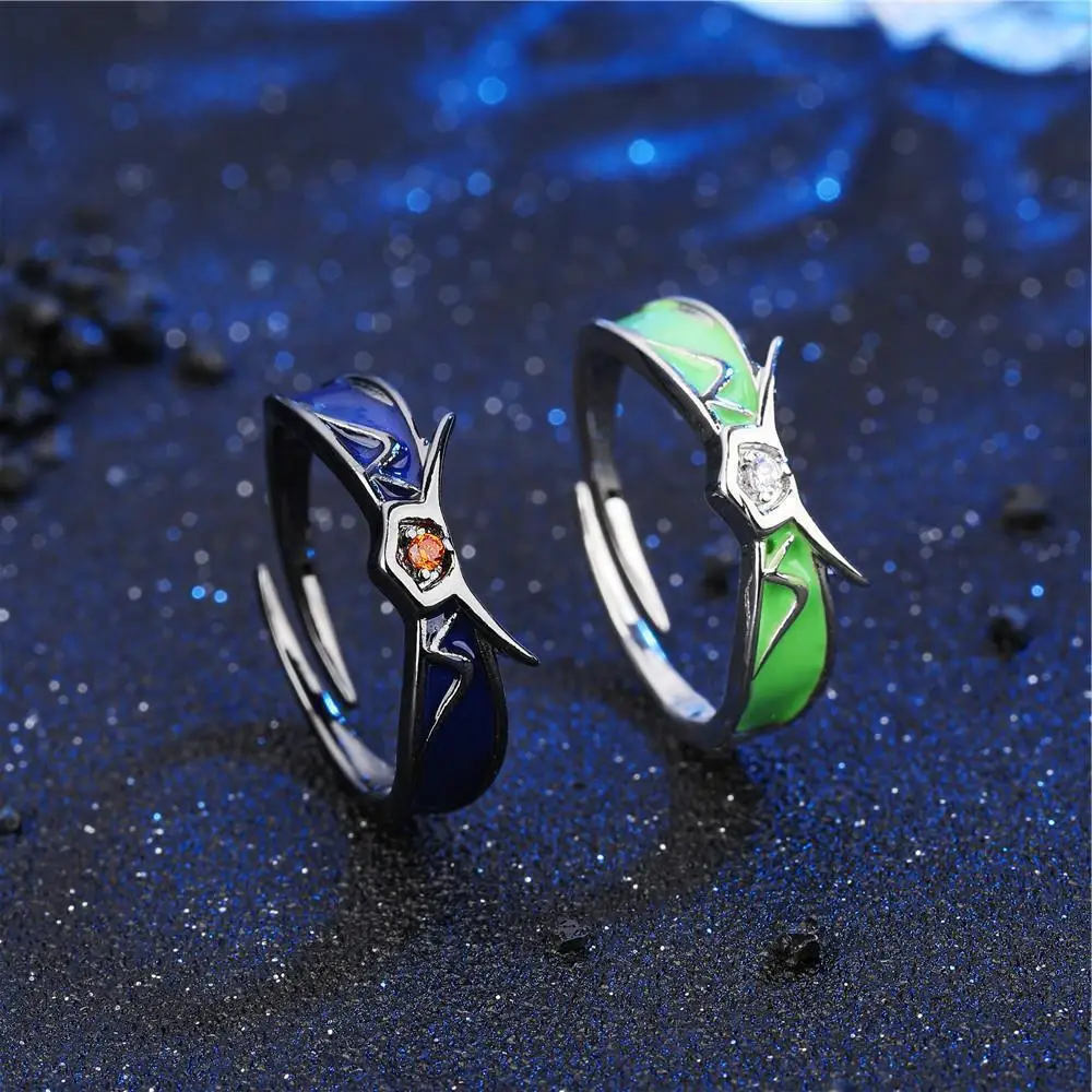 CODE GEASS Lelouch of the RE surrection ring women Joint initial ladies rings Jewellery Wedding cute couples metal bague femme