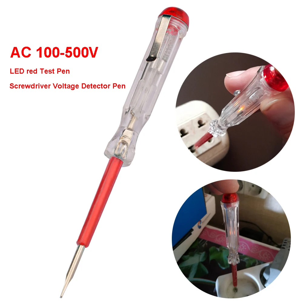 Digital Voltage Tester Pen Induction Electric Tester Screwdriver Probe Voltmeter Power Detector Electrical Screwdriver Indicator