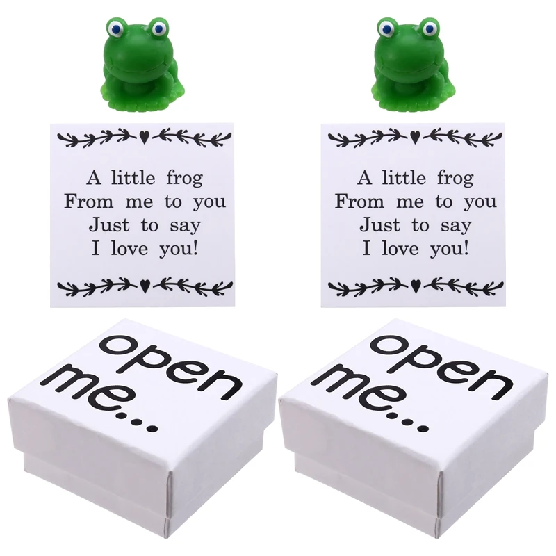 Positive Frog Gift Table Partner Valentine's Day Birthday Best Gift Pocket Hug Frog Lover Friend Gift