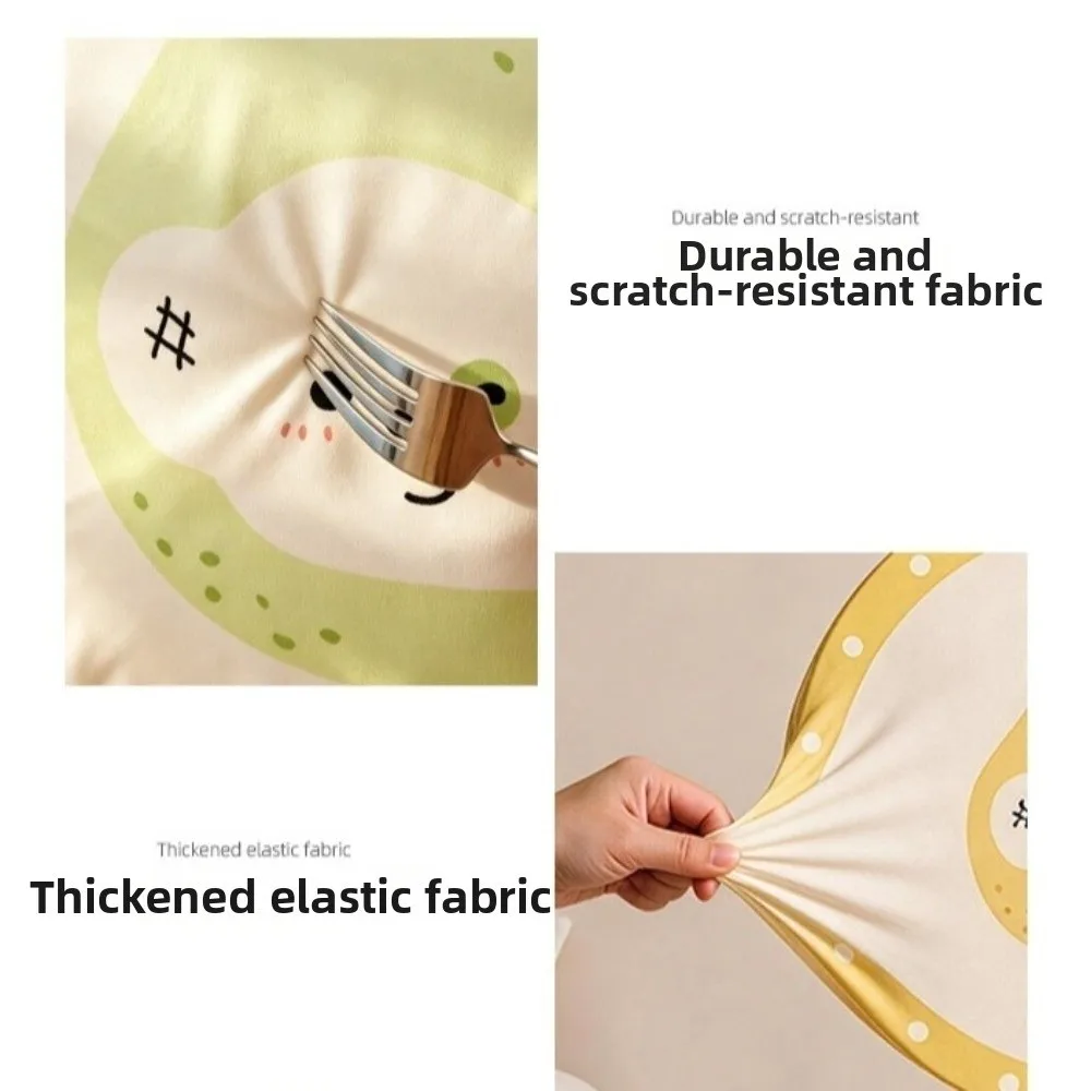 Full Coverage Fan Dust Cover Moisture Resistant Thickened Electric Fan Cover Decorative Pattern Reusable Pedestal Fan Cover