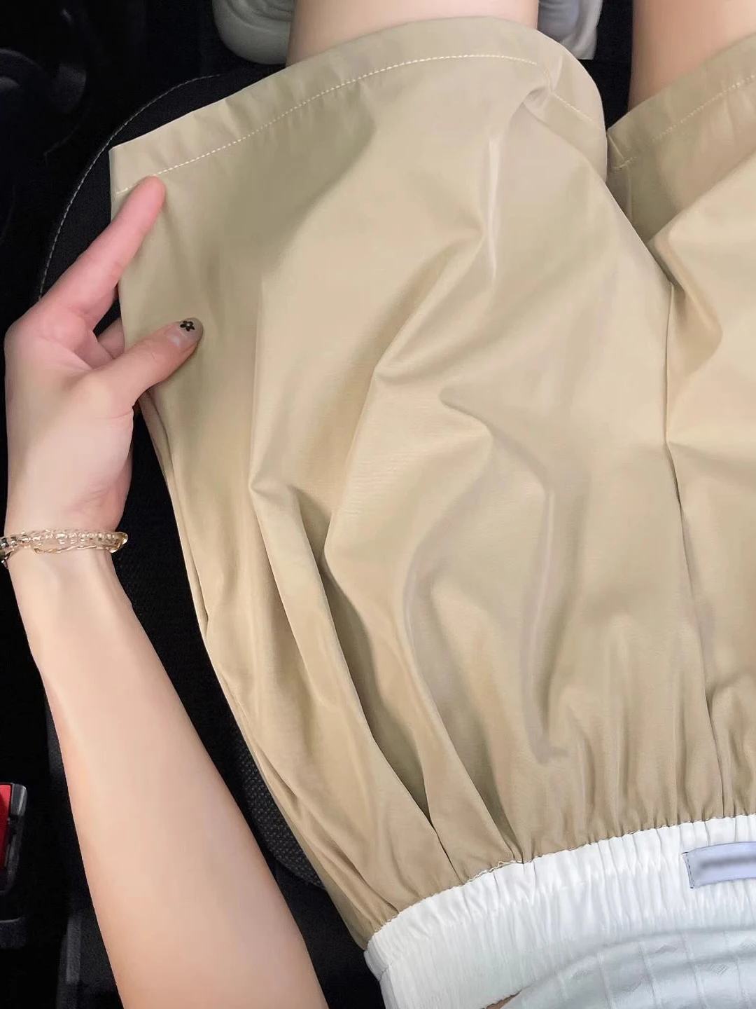 

Широкие брюки из ледяного шелка для полных женщин, быстросохнущие, спортивные, летние, повседневные, приталенные, с высокой талией, прямые, в корейском стиле