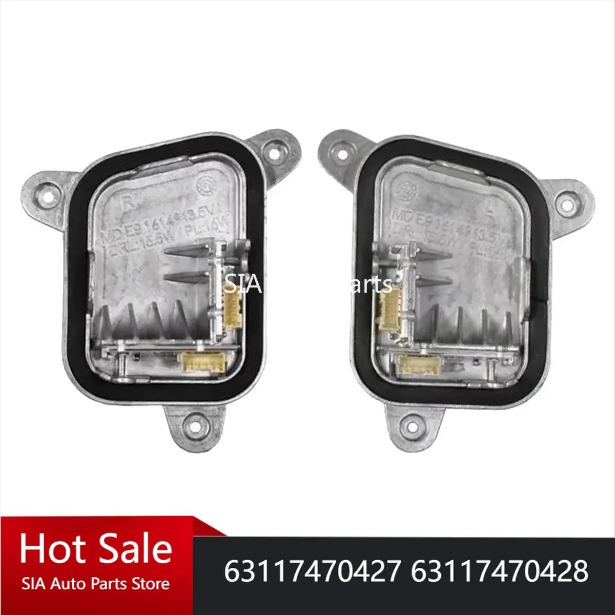 

Новый OEM 63117470427 63117470428 для BMW 3 серии F34 GT LCI 2015-2019, автомобильный светодиодный модуль управления DRL, источник дневного света