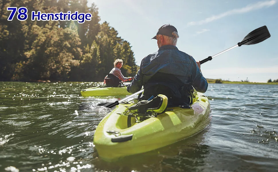 1 Pair Kayak Paddles Heavy Duty Aluminium Alloy Kayak Oars Adjustable Length Detachable Portable Paddles for Inflatable Kayaks image 3