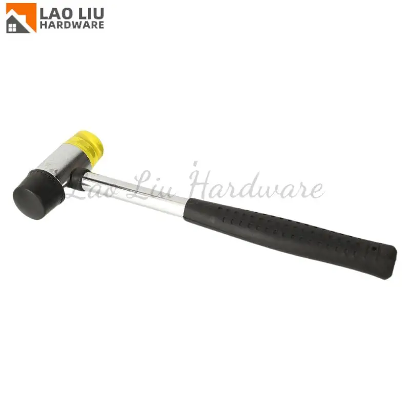 

Двусторонний мягкий резиновый молоток 35 мм, многофункциональный остекление, оконные бусины, молотки, нейлоновая головка, резиновый молоток