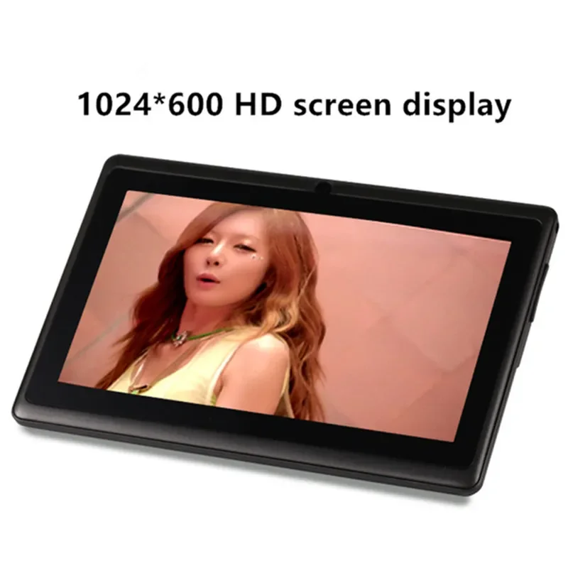 7 インチ MP4 プレーヤーカード MP3 クアッドコアタブレット Android Wifi インターネット Bluetooth 音楽スピーカー電子ブックアルバムビデオ再生 HD カメラ