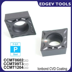 Tungsten Carbide Inserts CCMT060202 CCMT060204 CCMT09T302 CCMT09T304 CCMT120404 CCMT120408 CNC Lathe Turning Tools For Steel