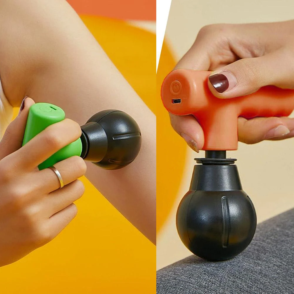 Picture 3: Portable Mini Massage Gun, Handheld Deep Tissue Massager for Back Leg Relaxer,  Muscle Relaxer Massager After Fitness Work