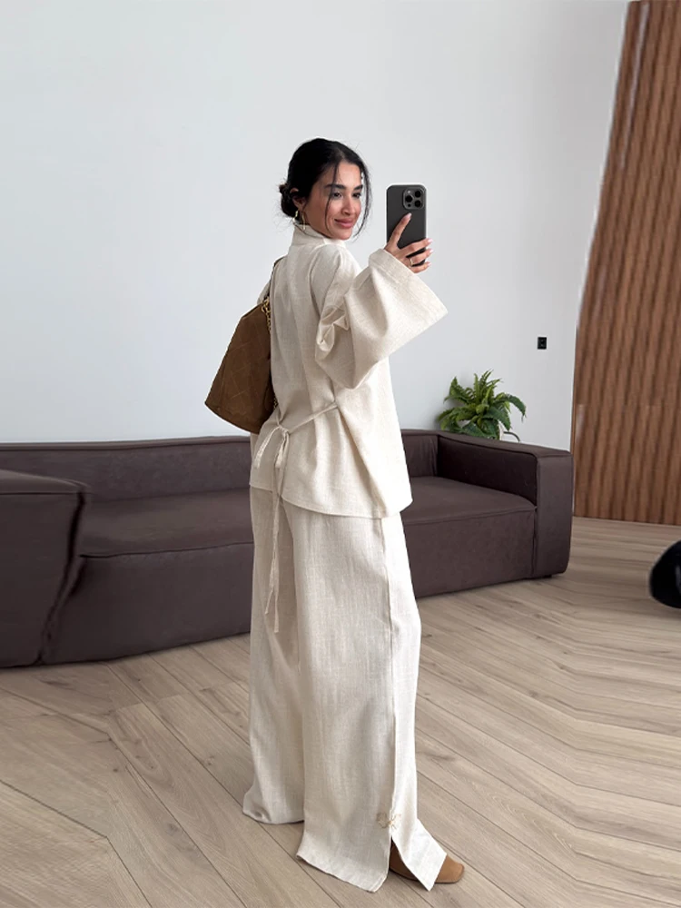 Thumbnail 3 - #27 Trending Womens Wide Leg Pant Sets Right Now