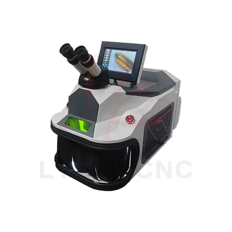 LY YAG Laser 200W Mini Touch Screen Control Jewelry Spot Welding Machine Micro Laser Soldering With HD CCD Microscope