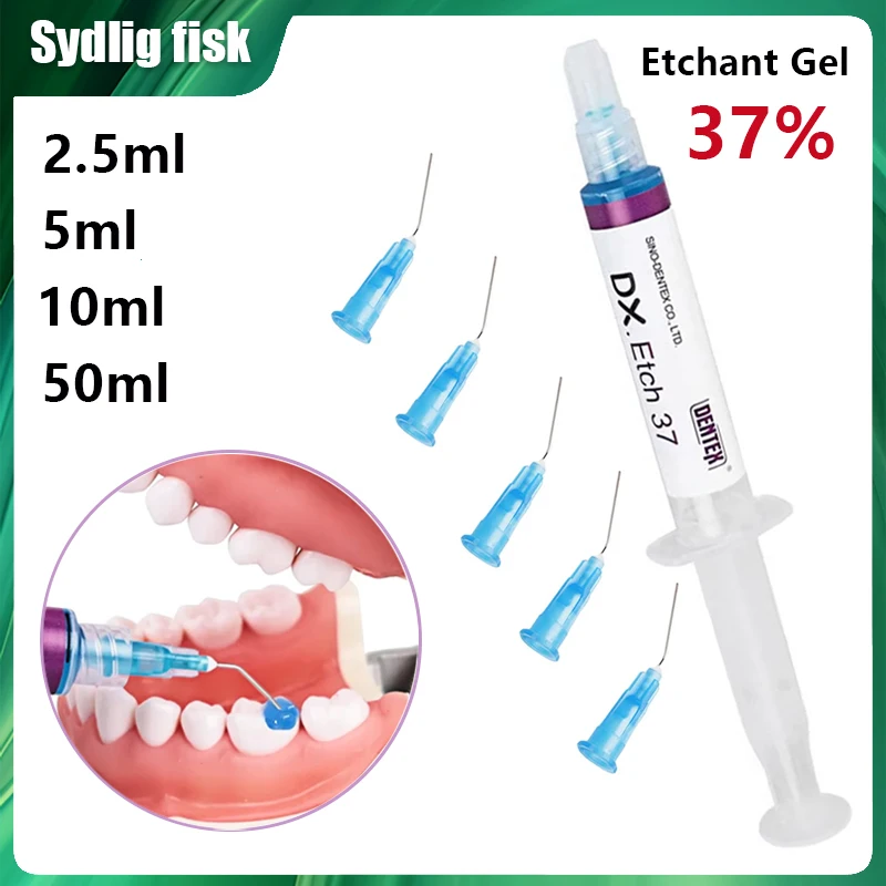 Dental Etchant Gel 37% Phosphoric Acid Etching Gel Orthodontic Adhesive Etching Agent Light Cure Bond For Dentin Enamel Etching
