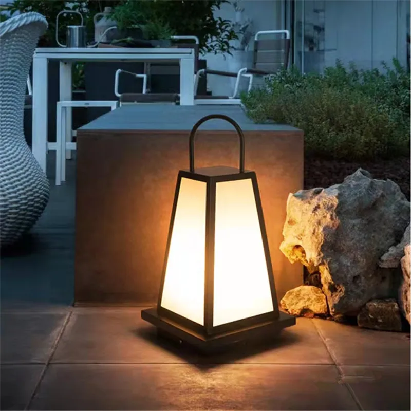TYLA Outdoor Modern Solar Lawn Lamp LED Portable Lighting Waterproof IP65 Decorative for Garden