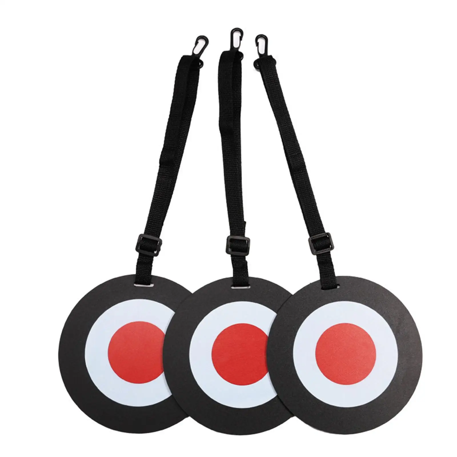 

2 Pieces Soccer Goal Targets Accuracy Training Player Outdoor Adjustable Teens Courtyard Portable Football Training Equipments